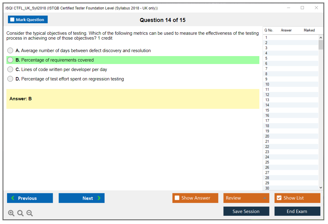 Valid CTFL-AT Test Review