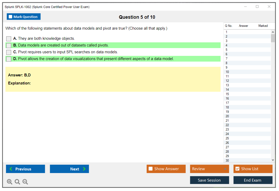 Splunk Core Certified Power User Exam SPLK-1002 Mock Exam Dumps 2022 Sns-Brigh10