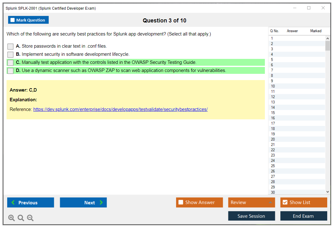 Splunk Certified Developer Exam SPLK-2001 Exam 2020 Dumps Sns-Brigh10