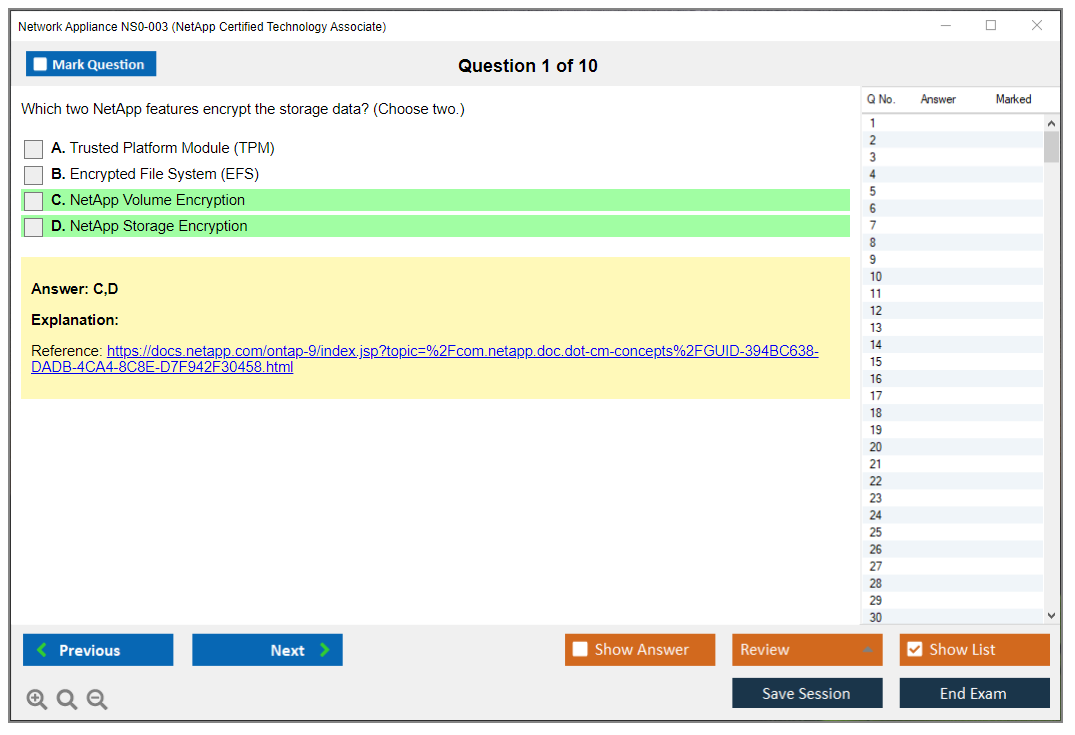 NS0-003 Valid Test Dumps