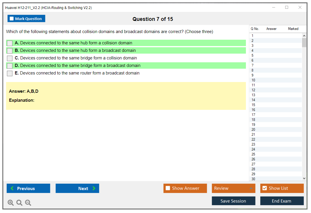 Valid H12-811 Test Simulator