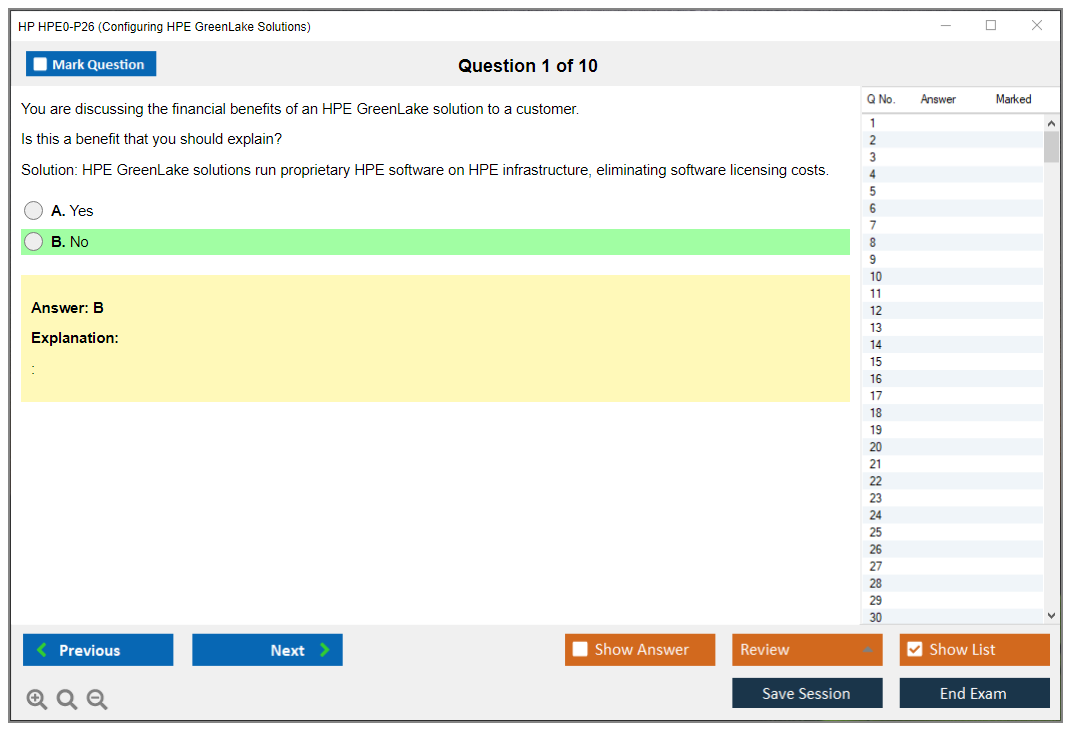 HPE0-V25 Pruefungssimulationen