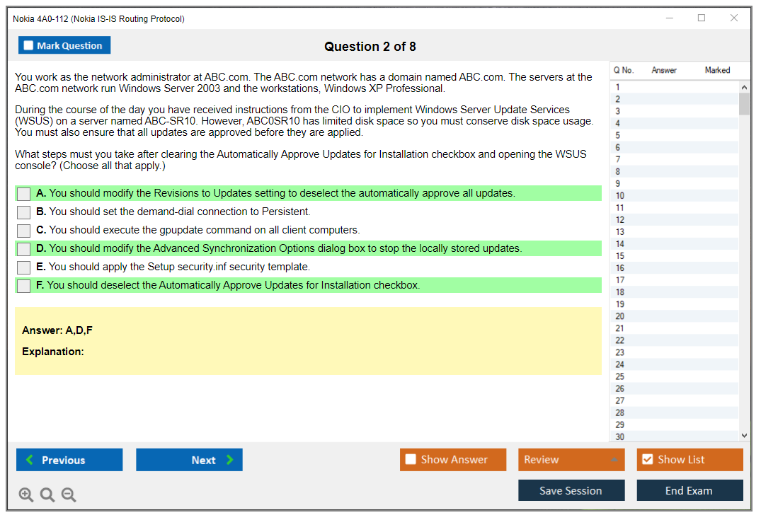 300-425 Exam Objectives