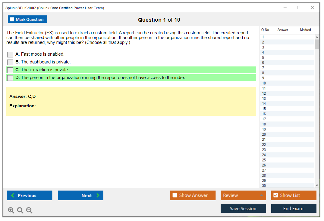 SPLK-1002 Latest Exam Question