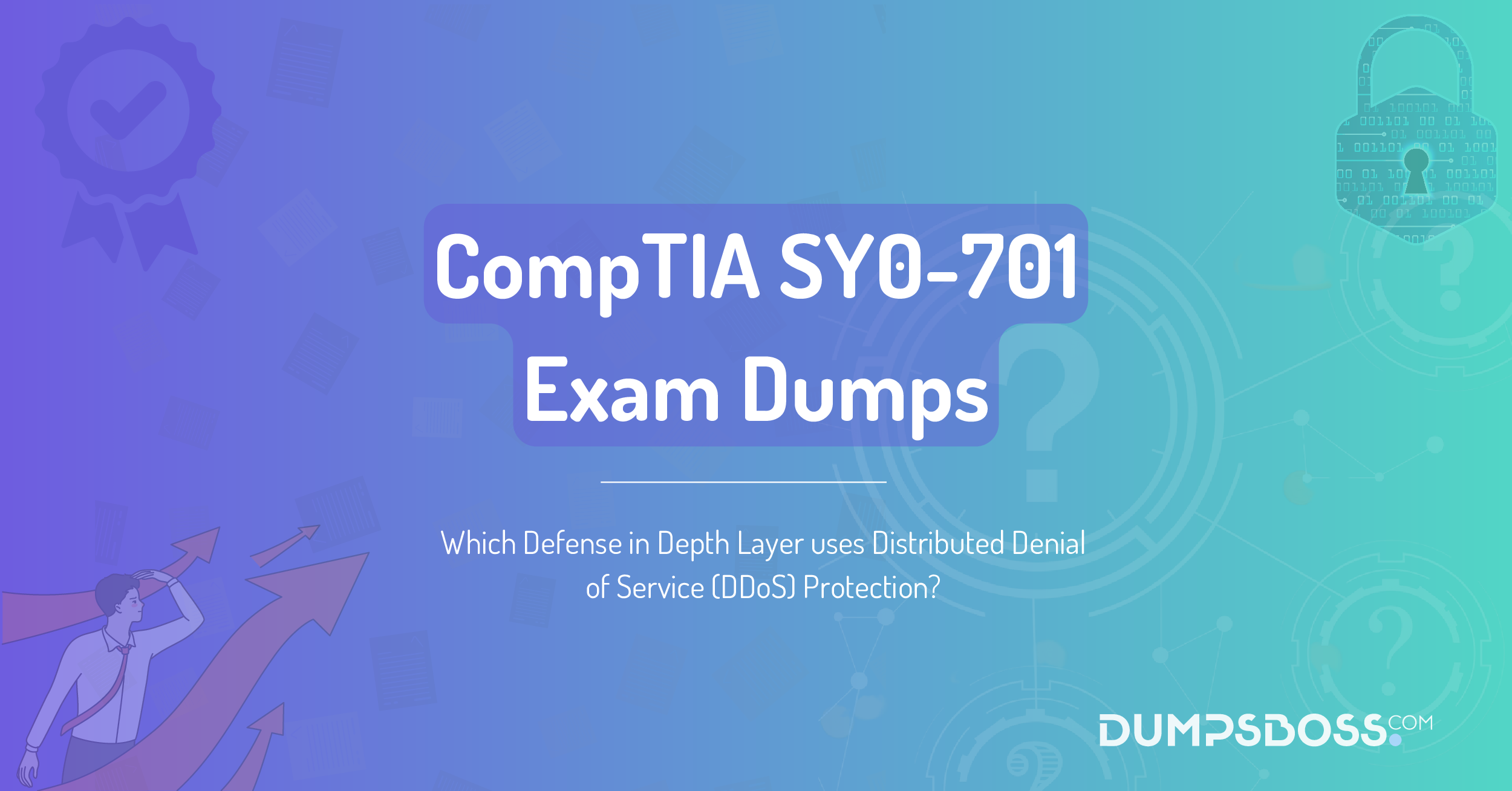 Which Defense in Depth Layer uses Distributed Denial of Service (DDoS) Protection?