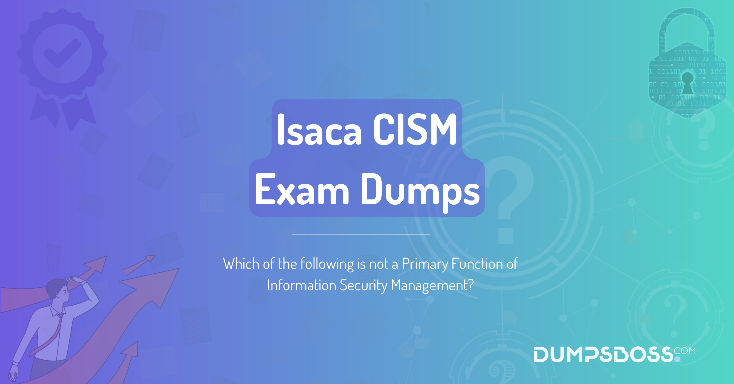 Which of the following is not a Primary Function of Information Security Management?