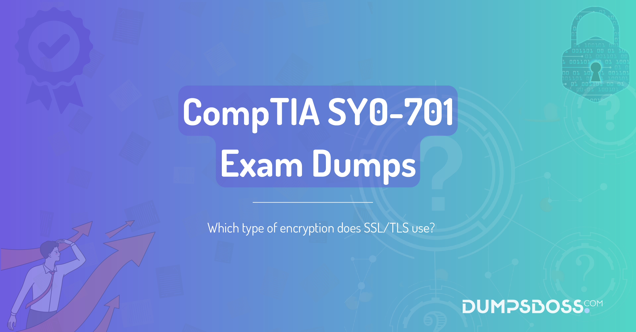 Which type of encryption does SSL/TLS use?