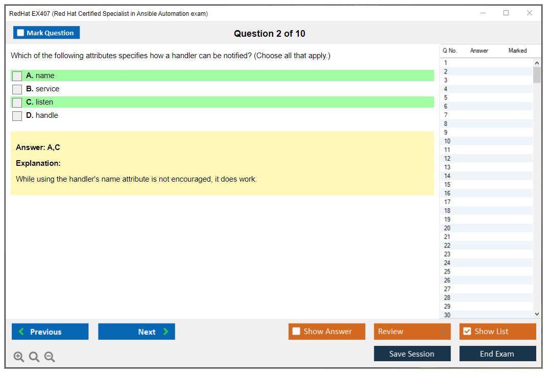 EX407 Latest Test Dumps