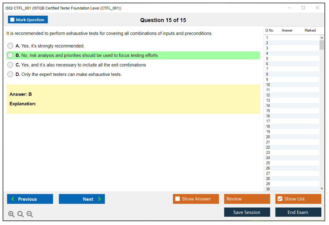 Dumps CTAL-TA_Syll2019 Questions